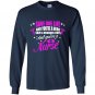 Save a hundred lives youre a nurse Long Sleeve Gildan