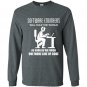 Software engineer will rule the world as soon as we finish one more line of code Long Sleeve Gildan