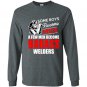 Some boys become men a few men become badass welders Long Sleeve Gildan