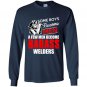 Some boys become men a few men become badass welders Long Sleeve Gildan
