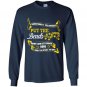 Sometimes i tell myself put the beads down and get things done funny Long Sleeve Gildan