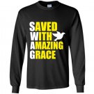 Swag save with amazing grace Long Sleeve Gildan