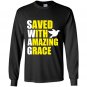 Swag save with amazing grace Long Sleeve Gildan
