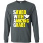 Swag save with amazing grace Long Sleeve Gildan