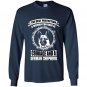 The best protection a woman can have is courage and a german shepherd Long Sleeve Gildan