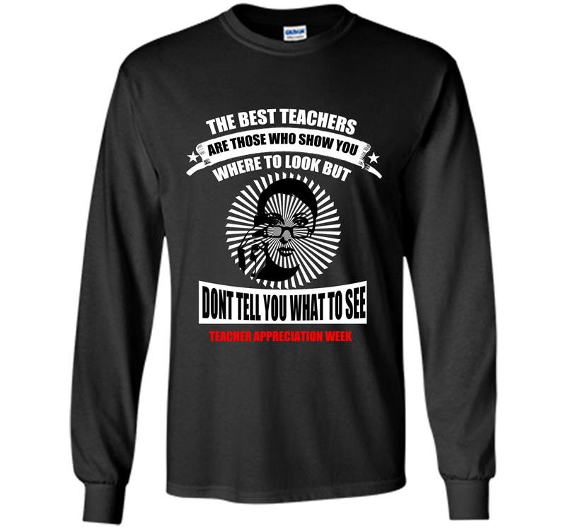You where to look but dont tell you what to see Long Sleeve Gildan