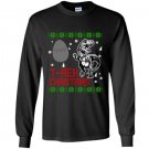 T rex christmas Long Sleeve Gildan