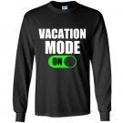 Vacation mode on Long Sleeve Gildan