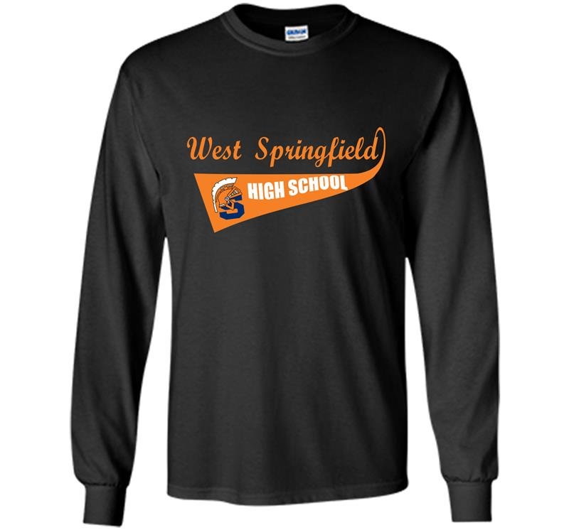 West springfield high school Long Sleeve Gildan