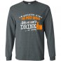 Working at the post office makes me want to drink or sleep Long Sleeve Gildan