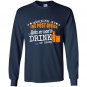 Working at the post office makes me want to drink or sleep Long Sleeve Gildan