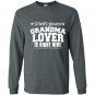 Worlds greatest grandma lover is right here Long Sleeve Gildan