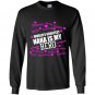 Worlds greatest nana is my hero Long Sleeve Gildan