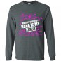 Worlds greatest nana is my hero Long Sleeve Gildan