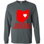 You cant take ohio out of the girl Long Sleeve Gildan