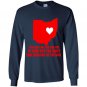 You cant take ohio out of the girl Long Sleeve Gildan