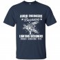 Audio engineers because lighting designers need heroes too t-shirt