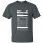 Beard nutrition facts t-shirt