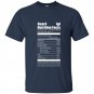 Beard nutrition facts t-shirt