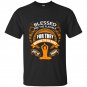 Blessed are the flexible for they refuse to be bent out of shape t-shirt