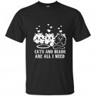 Cats and beads are all i need t-shirt