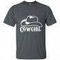 Cowgirl hat t-shirt
