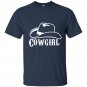 Cowgirl hat t-shirt