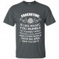 Crocheting is like magic t-shirt