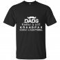 Dads know alot grandpas know everything t-shirt
