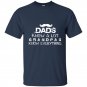 Dads know alot grandpas know everything t-shirt