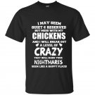 Dont mess with my chickens t-shirt