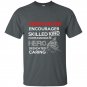 Firefighter encourager skilled kind compassionate hero dedicated caring t-shirt