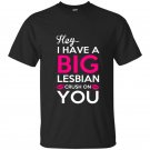 Hey i have a big lesbian crush on you t-shirt