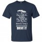 I am a girl you can not drive my monte carlo t-shirt
