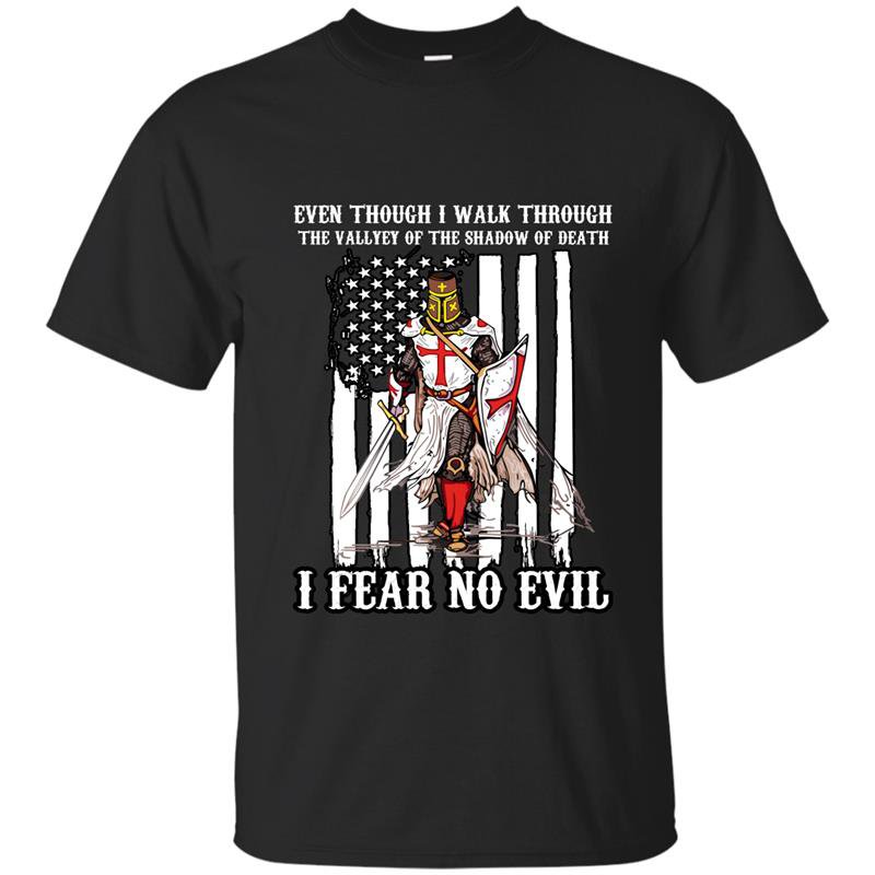 I fear no evil the crusader t-shirt