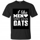 I like men who loves cats t-shirt