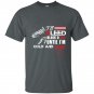 Ill bleed black and red until im cold and dead t-shirt