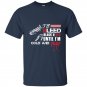 Ill bleed black and red until im cold and dead t-shirt