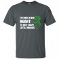 It takes a big heart to help shape little minds t-shirt