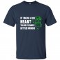 It takes a big heart to help shape little minds t-shirt
