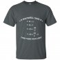 Math maxwell said then there was light t-shirt