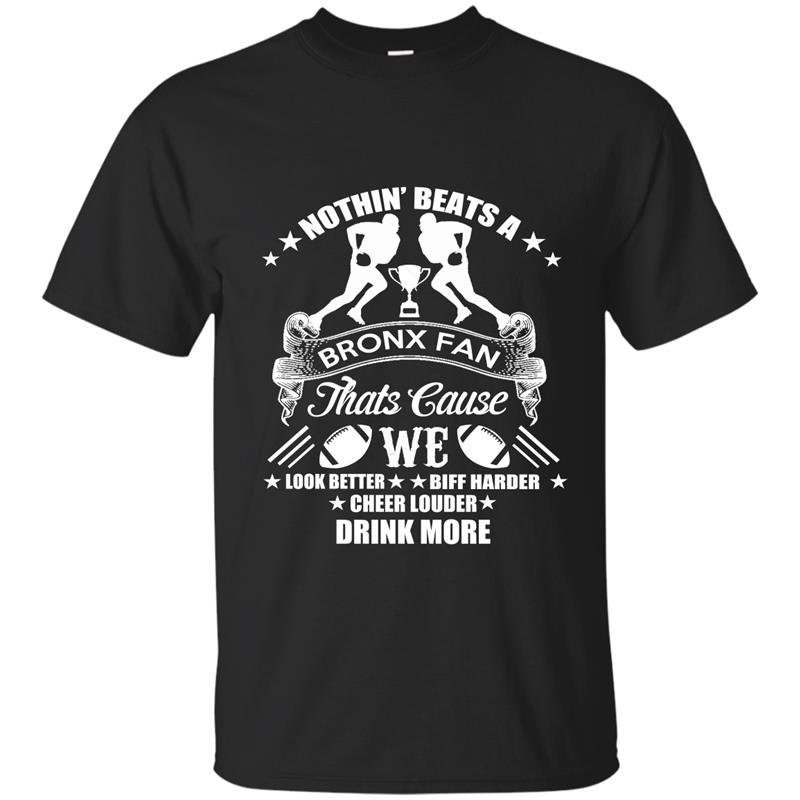 Nothing beats a bronx fan t-shirt