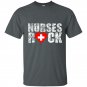 Nurses rock nurses t-shirt