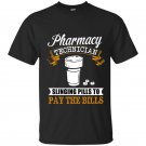 Pharmacy technician slinging pills to pay the bills t-shirt
