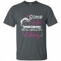 Some girls play with dolls real girls go fishing t-shirt