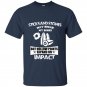 Sticks and stones may break my bones but hollow points expand on impact t-shirt