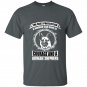 The best protection a woman can have is courage and a german shepherd t-shirt
