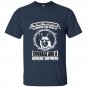 The best protection a woman can have is courage and a german shepherd t-shirt