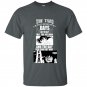 The two most important days are the day that you are born and the day you find out why t-shirt