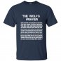 The wolfs prayer t-shirt
